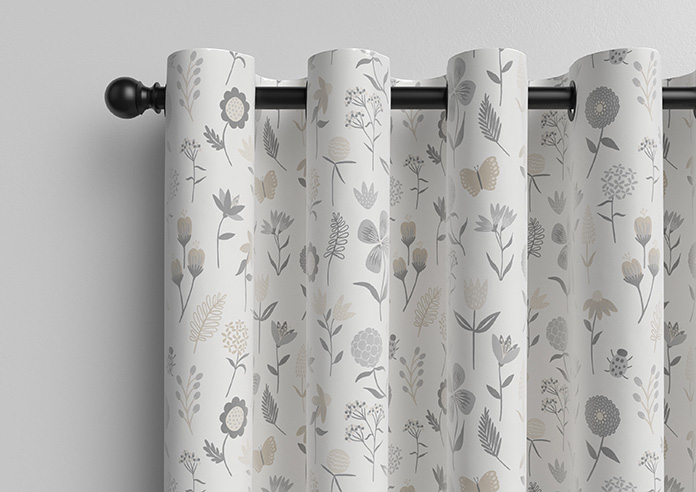 Floral Whimsy, Autumn - Made to Measure Curtains - Image 12